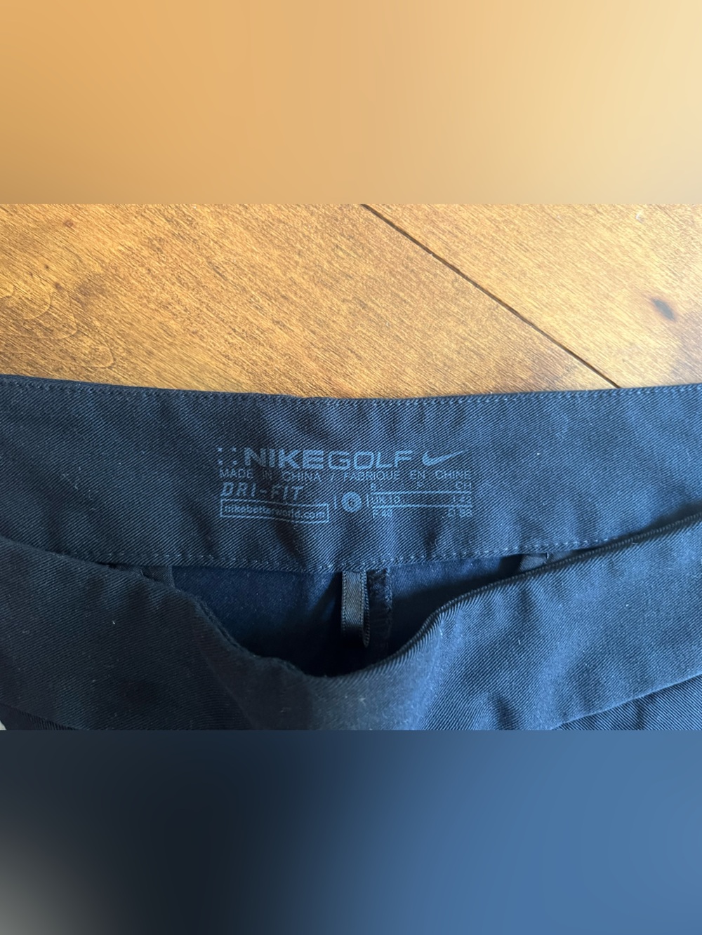 🌸2/20 Nike Golf Dri‑FIT Navy Cropped Lightweight Athleisure Pant Women’s 6 - Picture 7 of 11